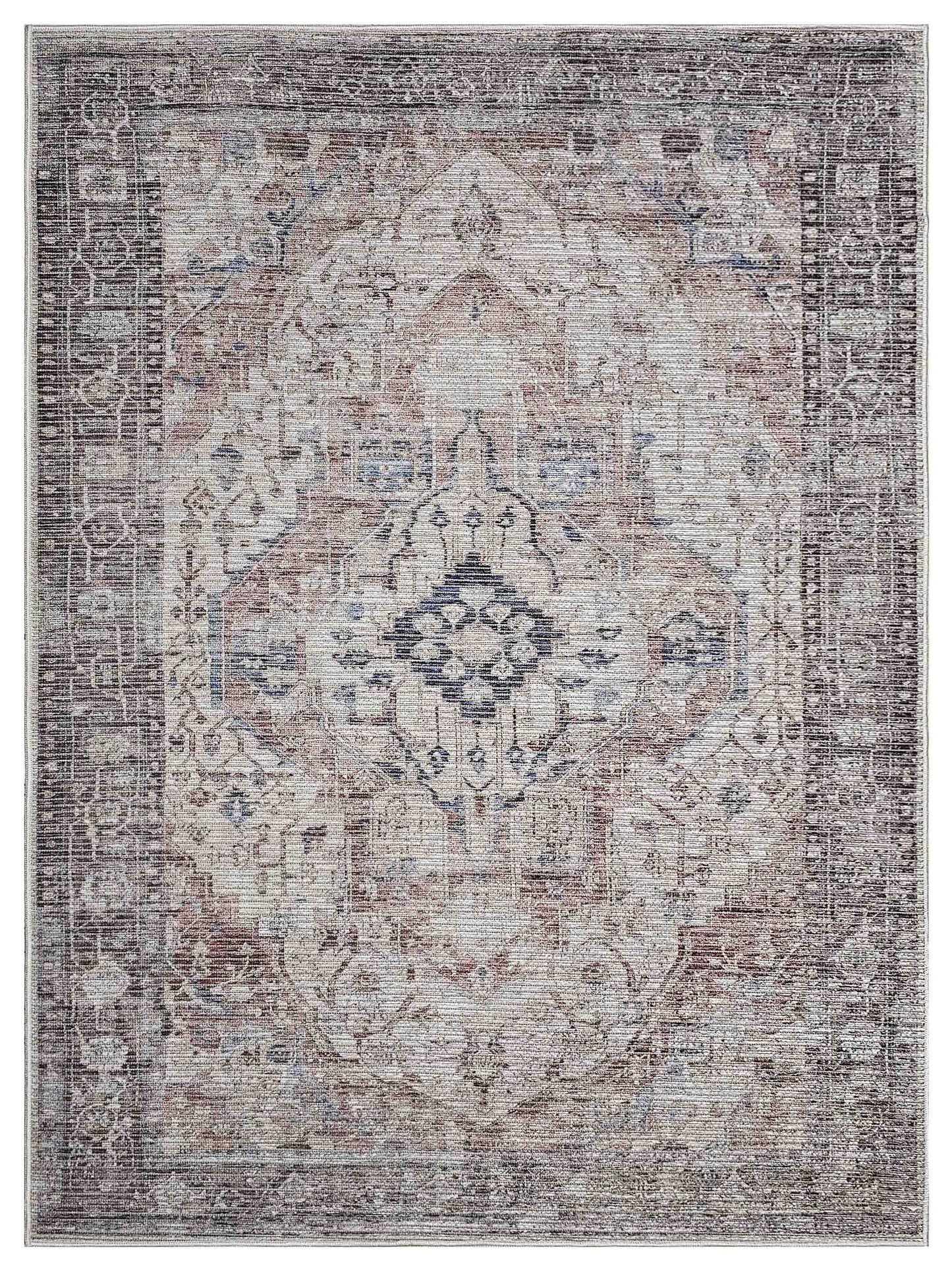 Artisan Washable Terra Brown Transitional Machinemade Rug - Rugs - Artisan - Atlanta Designer Rugs