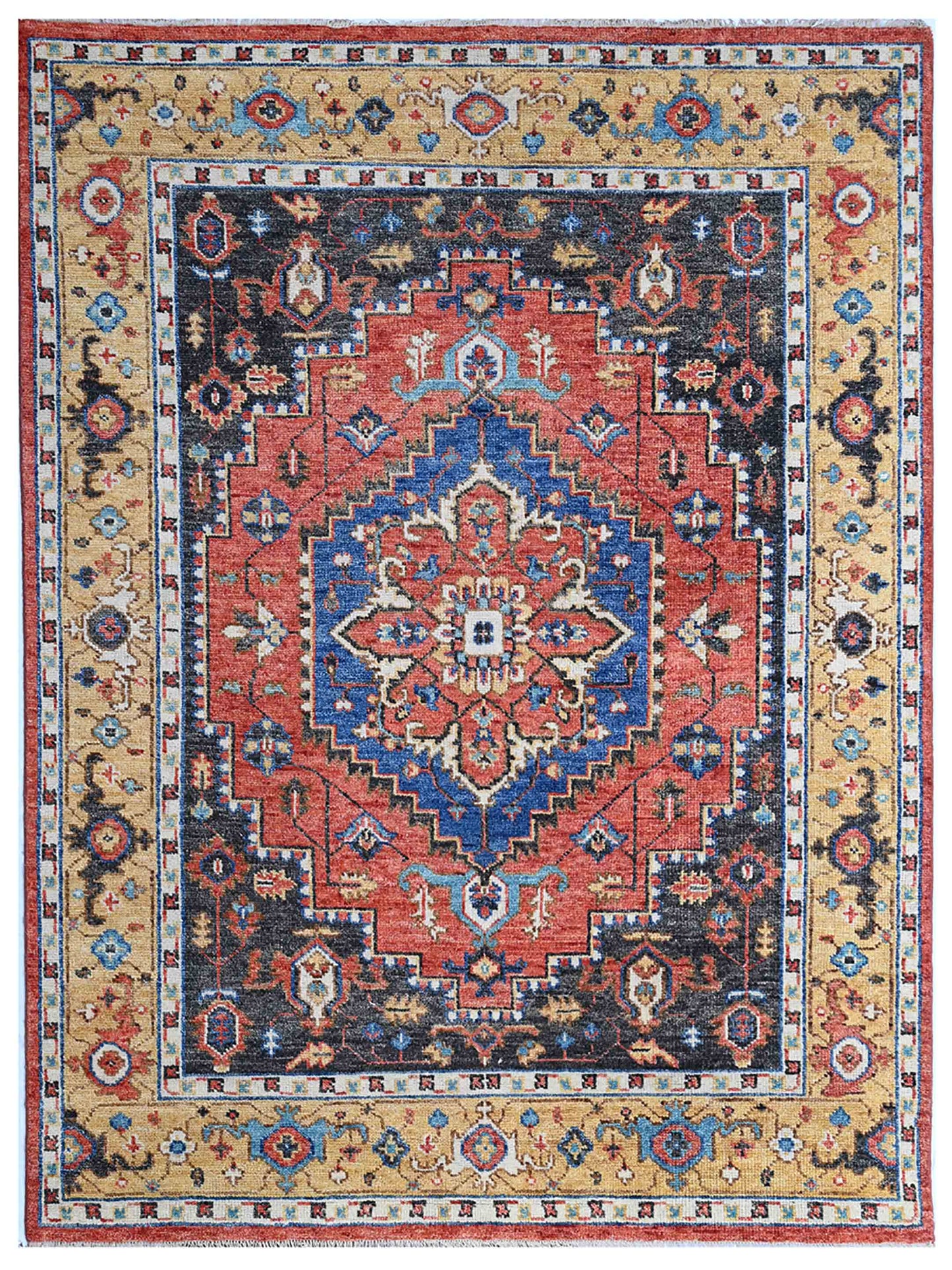 Artisan Felicity FB-405 Rust Traditional Knotted Rug