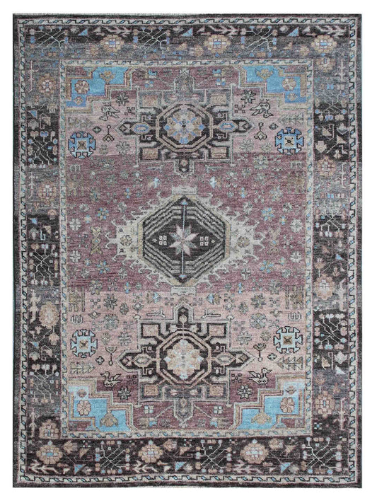 Artisan Felicity Mineral Red Traditional Knotted Rug - Rugs - Artisan - Atlanta Designer Rugs