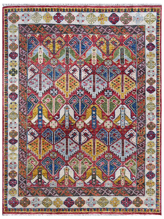 Artisan Felicity FB-475 Red Traditional Knotted Rug