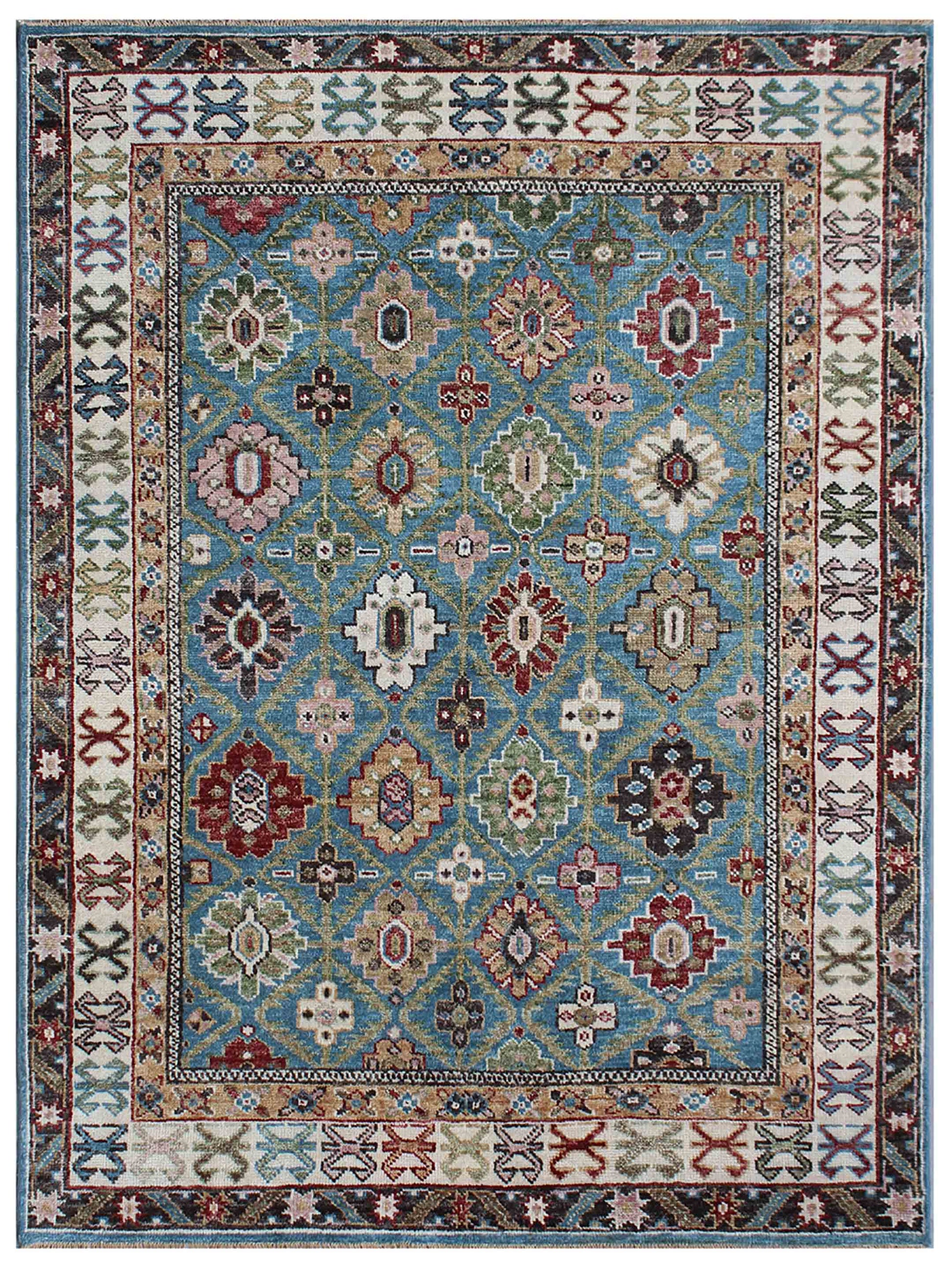 Artisan Felicity FB-480 Blue Traditional Knotted Rug