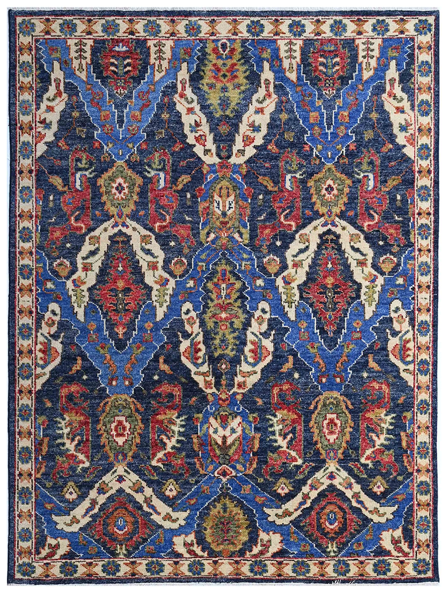 Artisan Felicity FB-481 Navy Traditional Knotted Rug