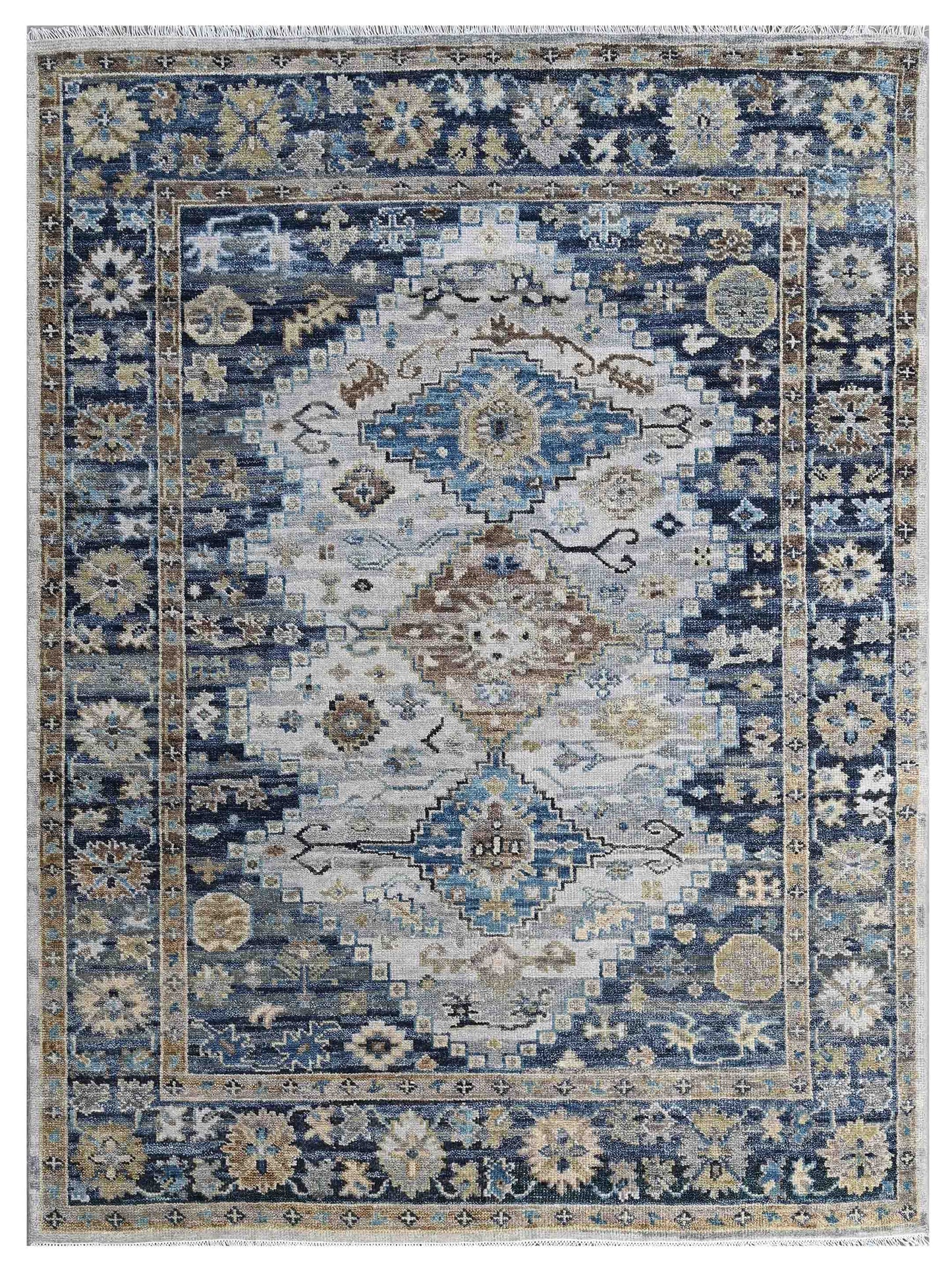 Artisan Felicity FB-482 Silver Transitional Knotted Rug