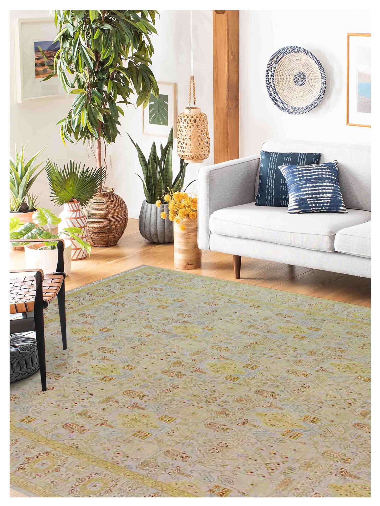 Limited KEMSEY KE - 662 Coconut Cream Traditional Knotted Rug - Rugs - Limited - Atlanta Designer Rugs