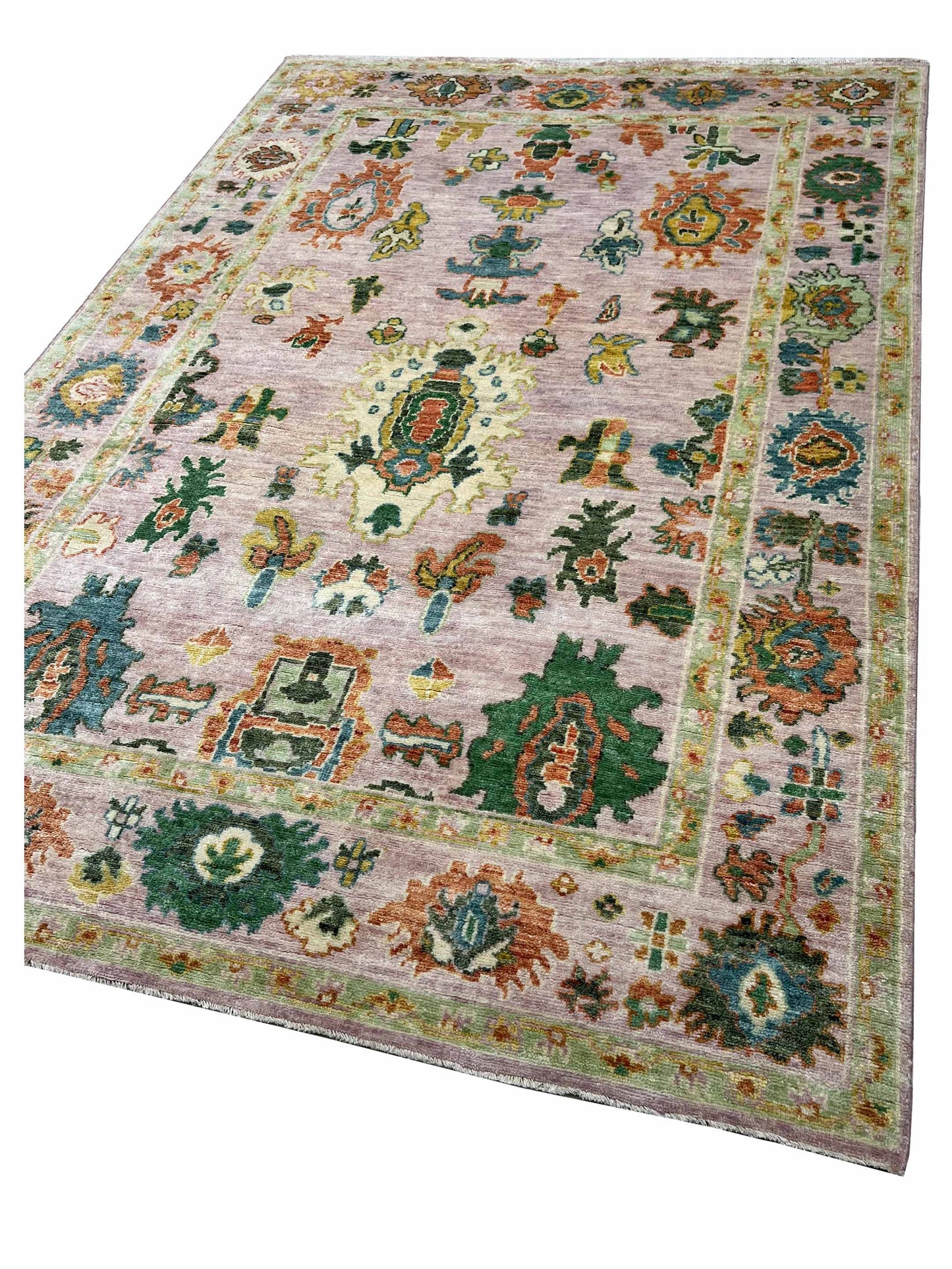 Artisan Freida Pink Traditional Knotted Rug - Rugs - Artisan - Atlanta Designer Rugs