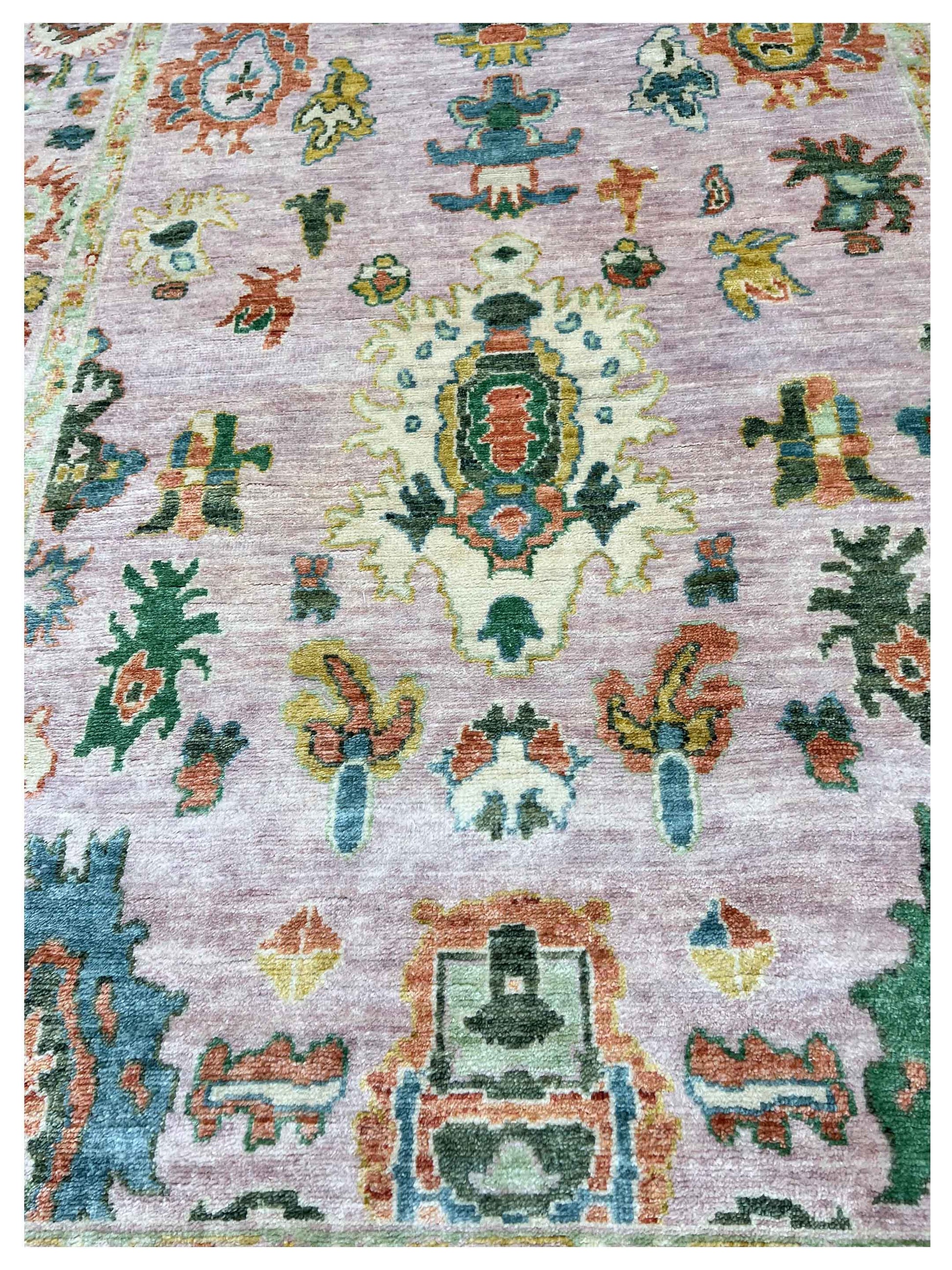 Artisan Freida Pink Traditional Knotted Rug - Rugs - Artisan - Atlanta Designer Rugs