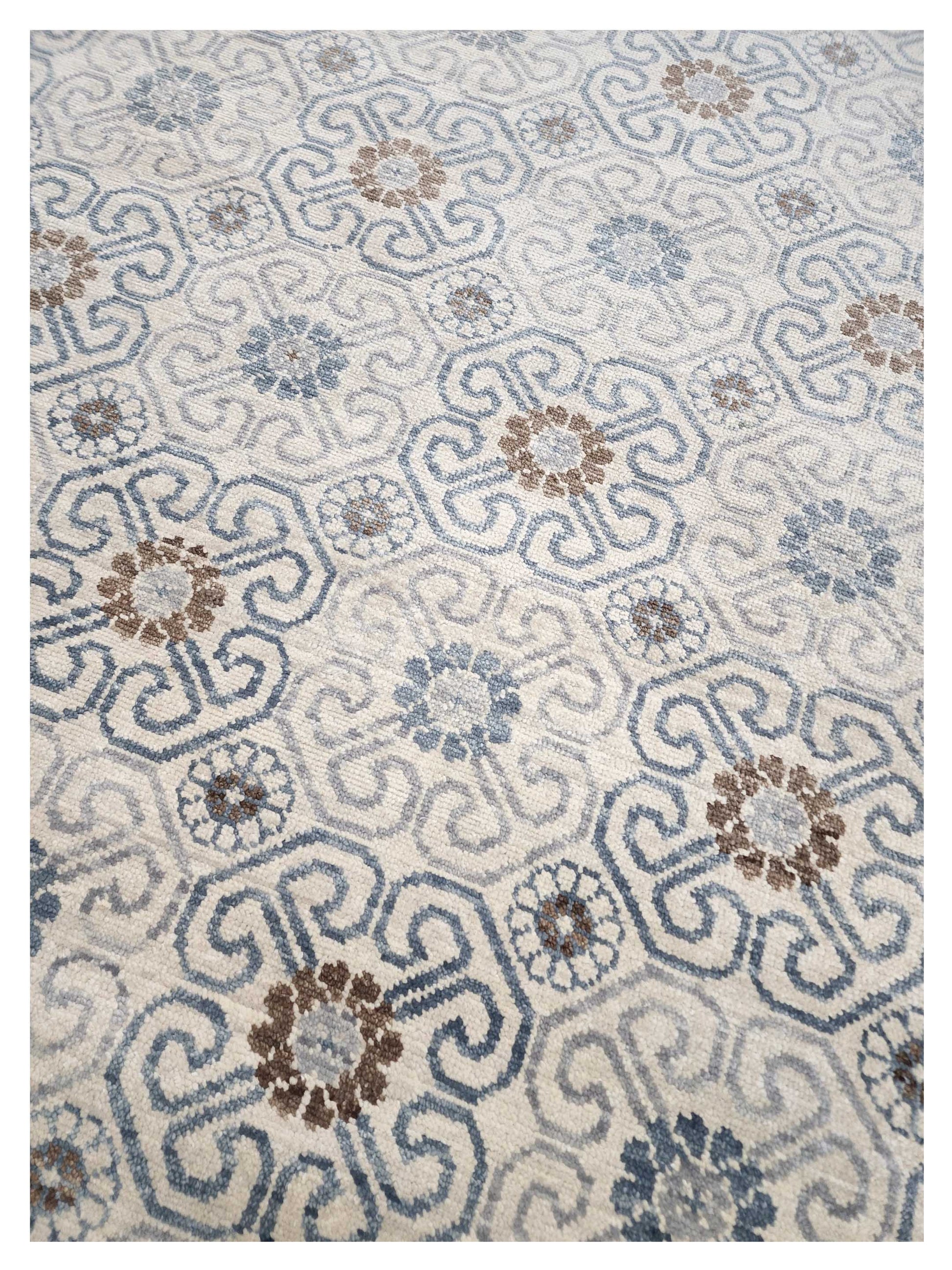 Artisan Amanda Beige Traditional Knotted Rug - Rugs - Artisan - Atlanta Designer Rugs