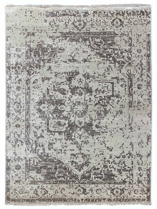 Artisan Emma OK-520 Beige Transitional Knotted Rug