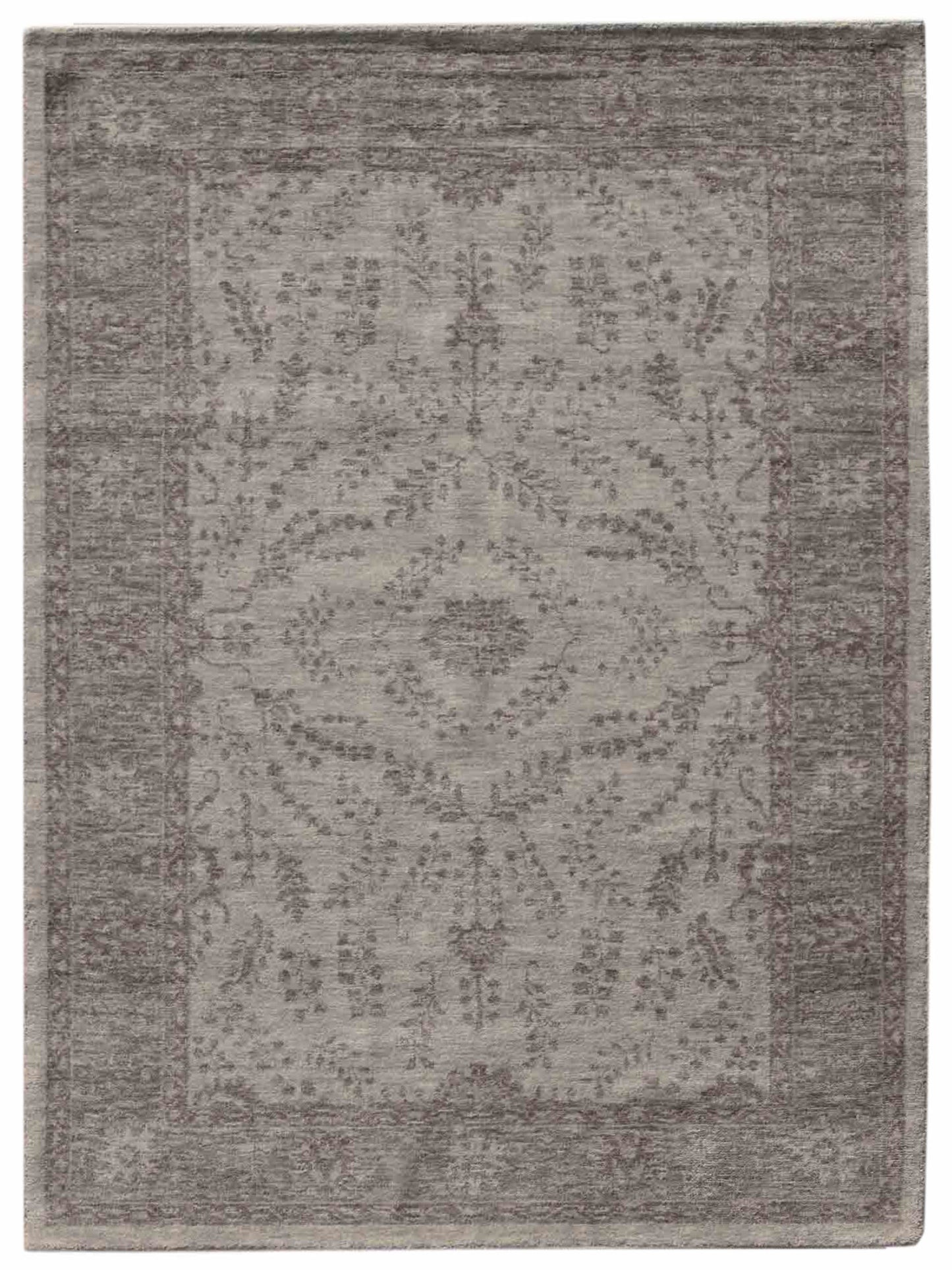 Limited INVERELL IN-512 Gray Traditional Woven Rug