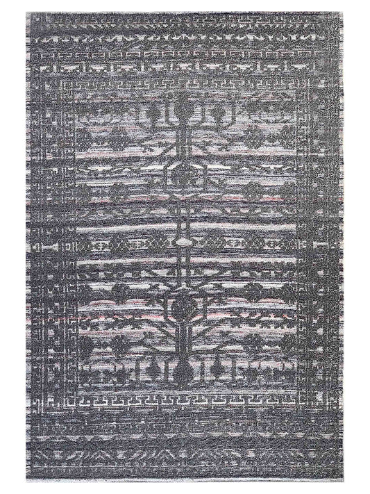 Artisan Odessa BlueishGrey Silver Transitional Knotted Rug - Rugs - Artisan - Atlanta Designer Rugs