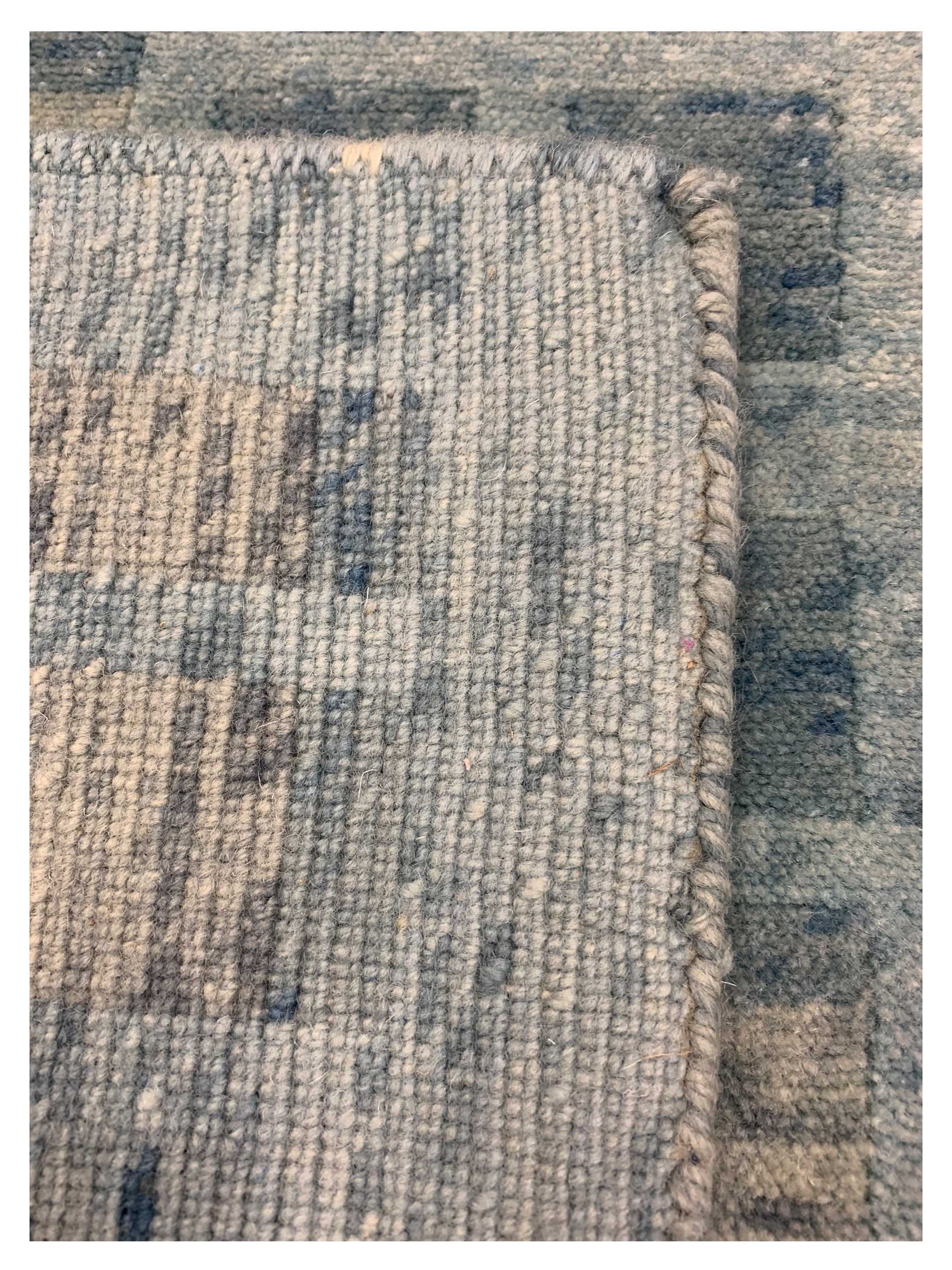 Artisan Toni Aqua Transitional Knotted Rug - Rugs - Artisan - Atlanta Designer Rugs