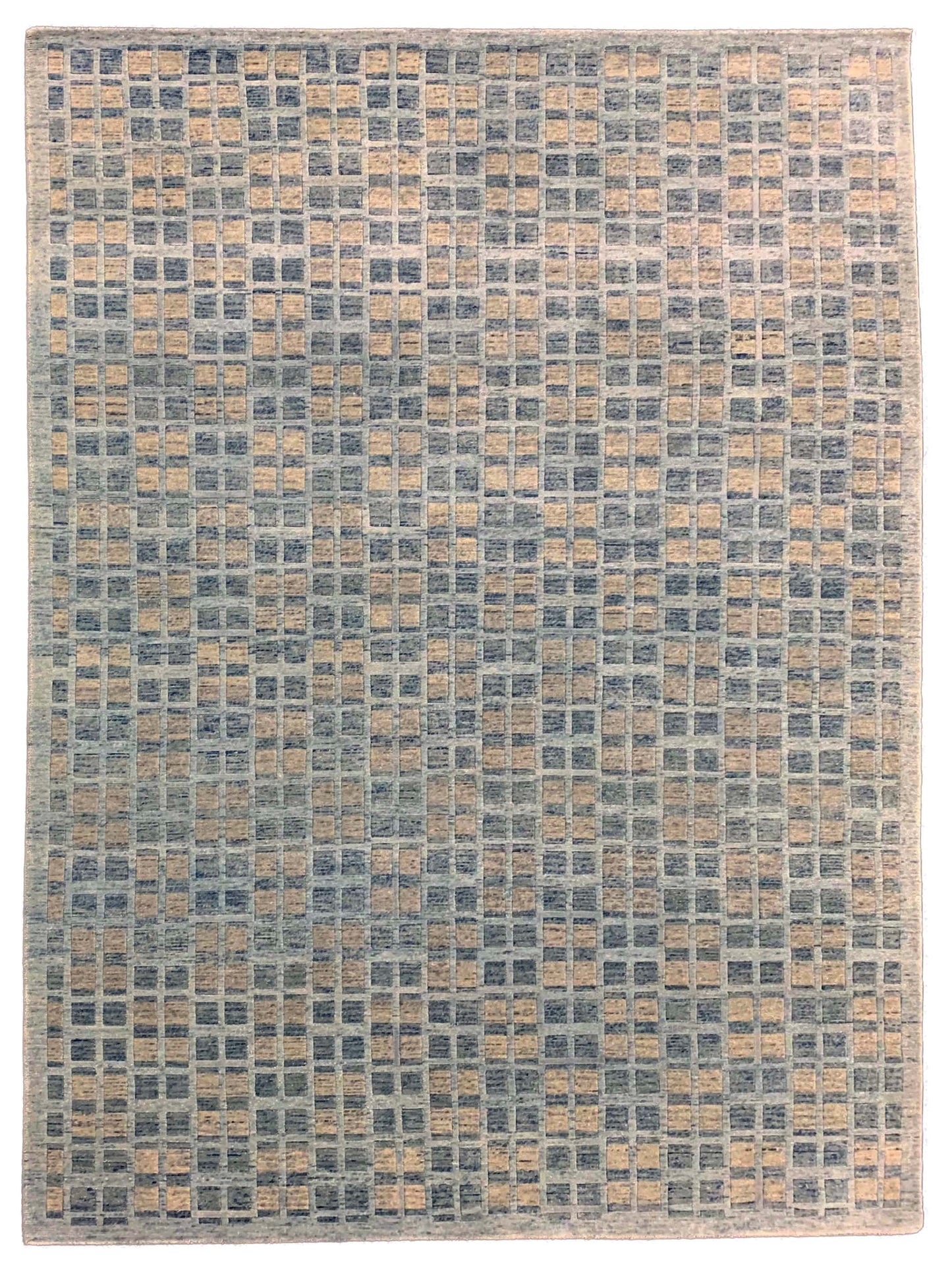 Artisan Toni Aqua Transitional Knotted Rug - Rugs - Artisan - Atlanta Designer Rugs