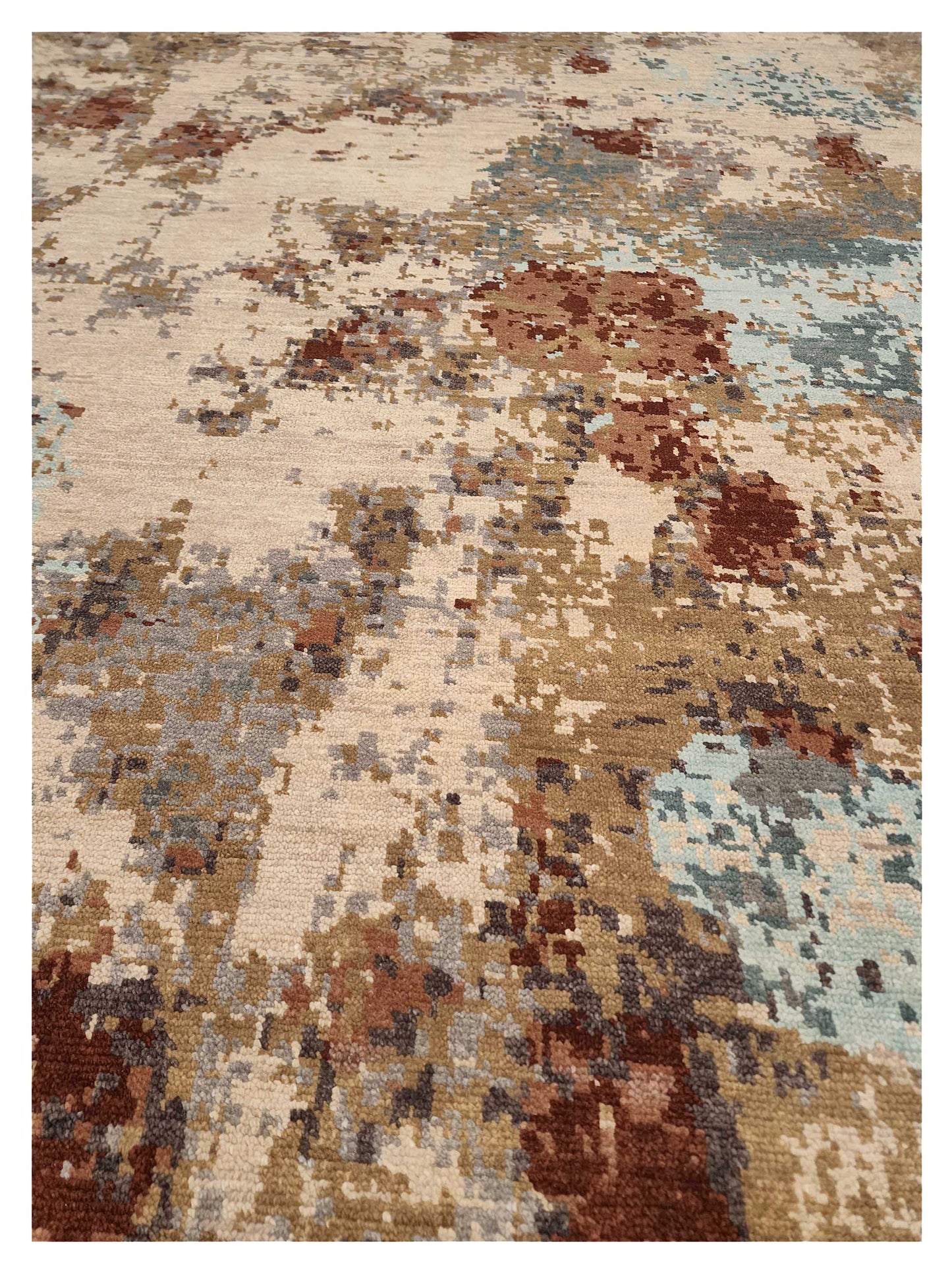 Artisan Arast Beige Multy Transitional Knotted Rug - Rugs - Artisan - Atlanta Designer Rugs