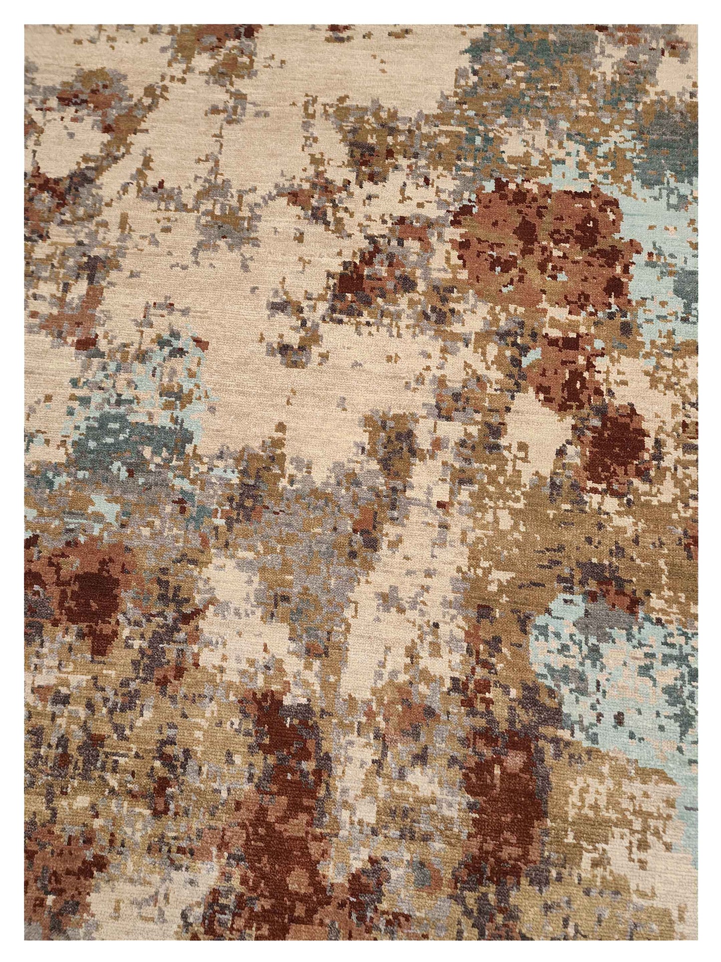 Artisan Arast Beige Multy Transitional Knotted Rug - Rugs - Artisan - Atlanta Designer Rugs