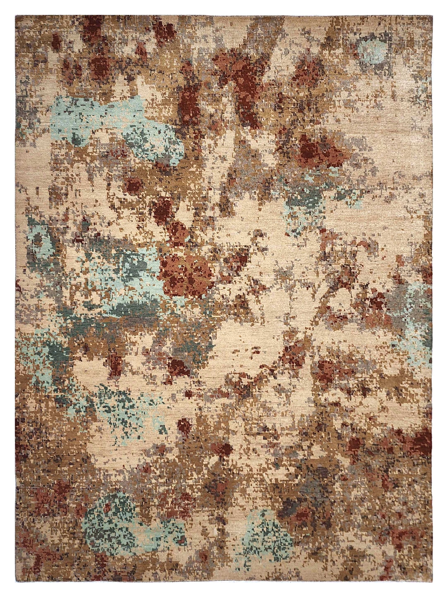 Artisan Arast Beige Multy Transitional Knotted Rug - Rugs - Artisan - Atlanta Designer Rugs