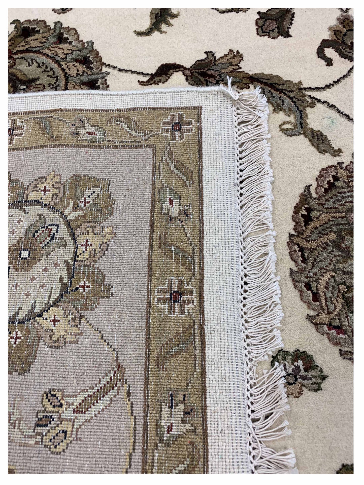 Artisan Winona Ivory Gold Traditional Knotted Rug - Rugs - Artisan - Atlanta Designer Rugs