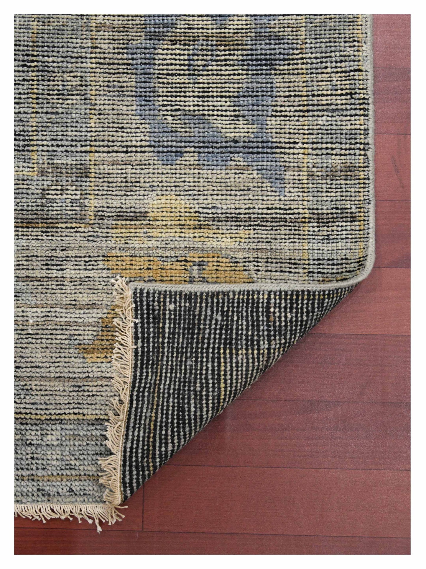 Limited Jimbour JIM - 102 GRAY Transitional Knotted Rug - Rugs - Limited - Atlanta Designer Rugs