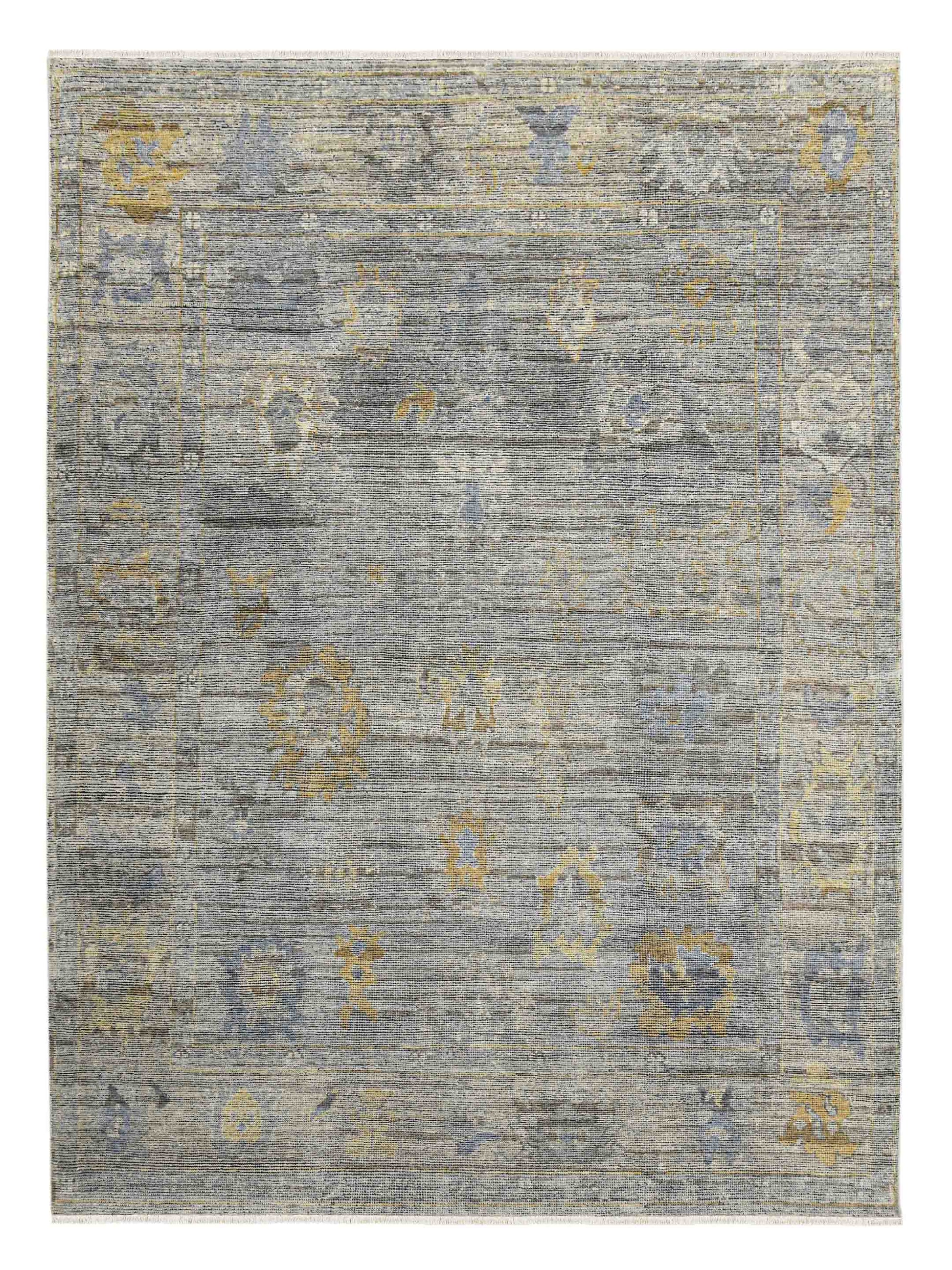 Limited Jimbour JIM - 102 GRAY Transitional Knotted Rug - Rugs - Limited - Atlanta Designer Rugs