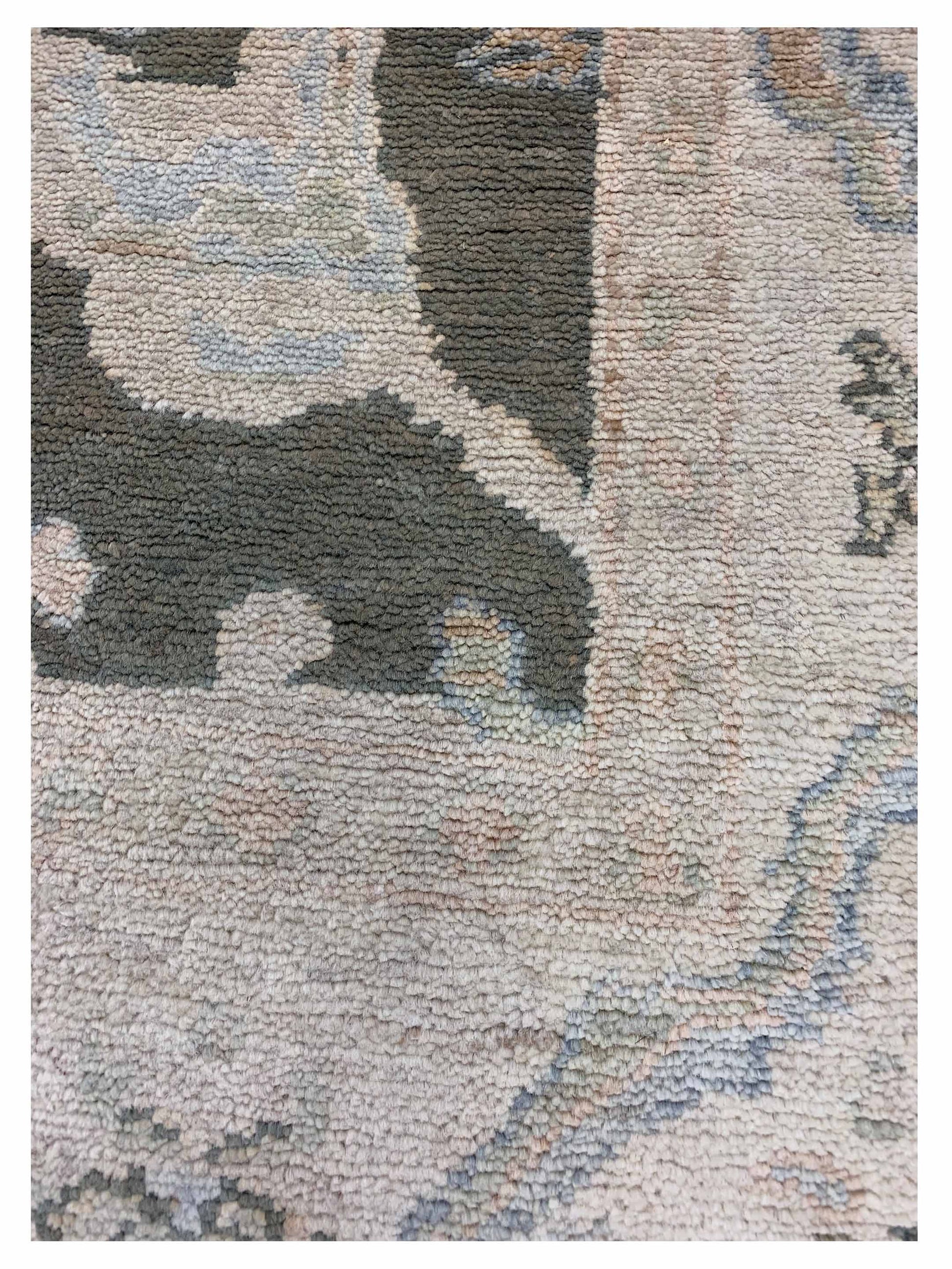 Artisan Julie Md.Brown Beige Traditional Knotted Rug - Rugs - Artisan - Atlanta Designer Rugs