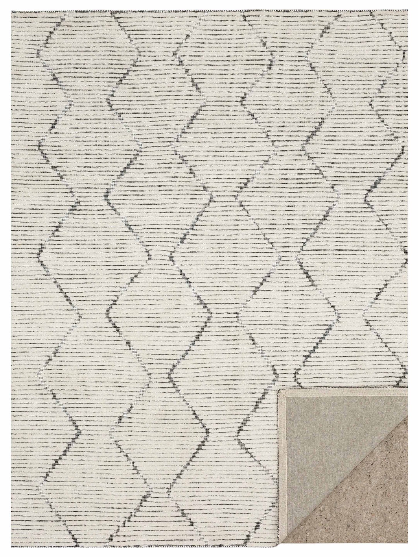 Drew & Jonathan Sirocco By Drew & Jonathan Home R1104 Black White  Transitional Woven Rug