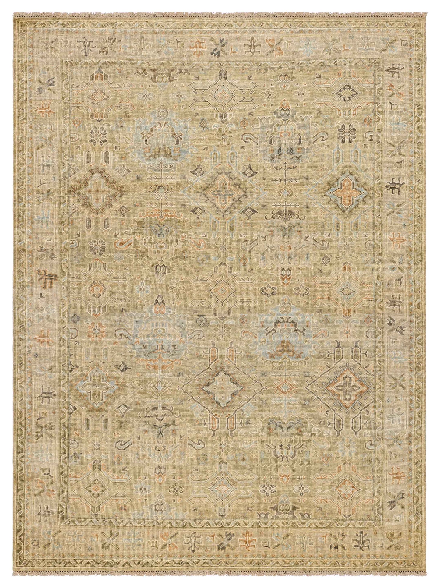 Karastan Cabrillo R1230 Green Traditional Rug - Rugs - Karastan - Atlanta Designer Rugs