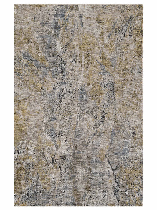 KAS Avani 8407 Blue Gold Transitional Machinemade Rug - Rugs - KAS - Atlanta Designer Rugs