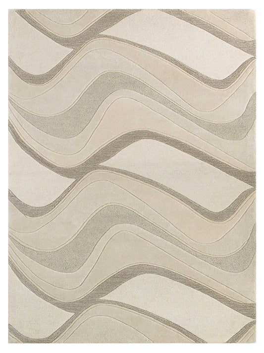 KAS Eternity 1085 Ivory Contemporary Tufted Rug - Rugs - KAS - Atlanta Designer Rugs