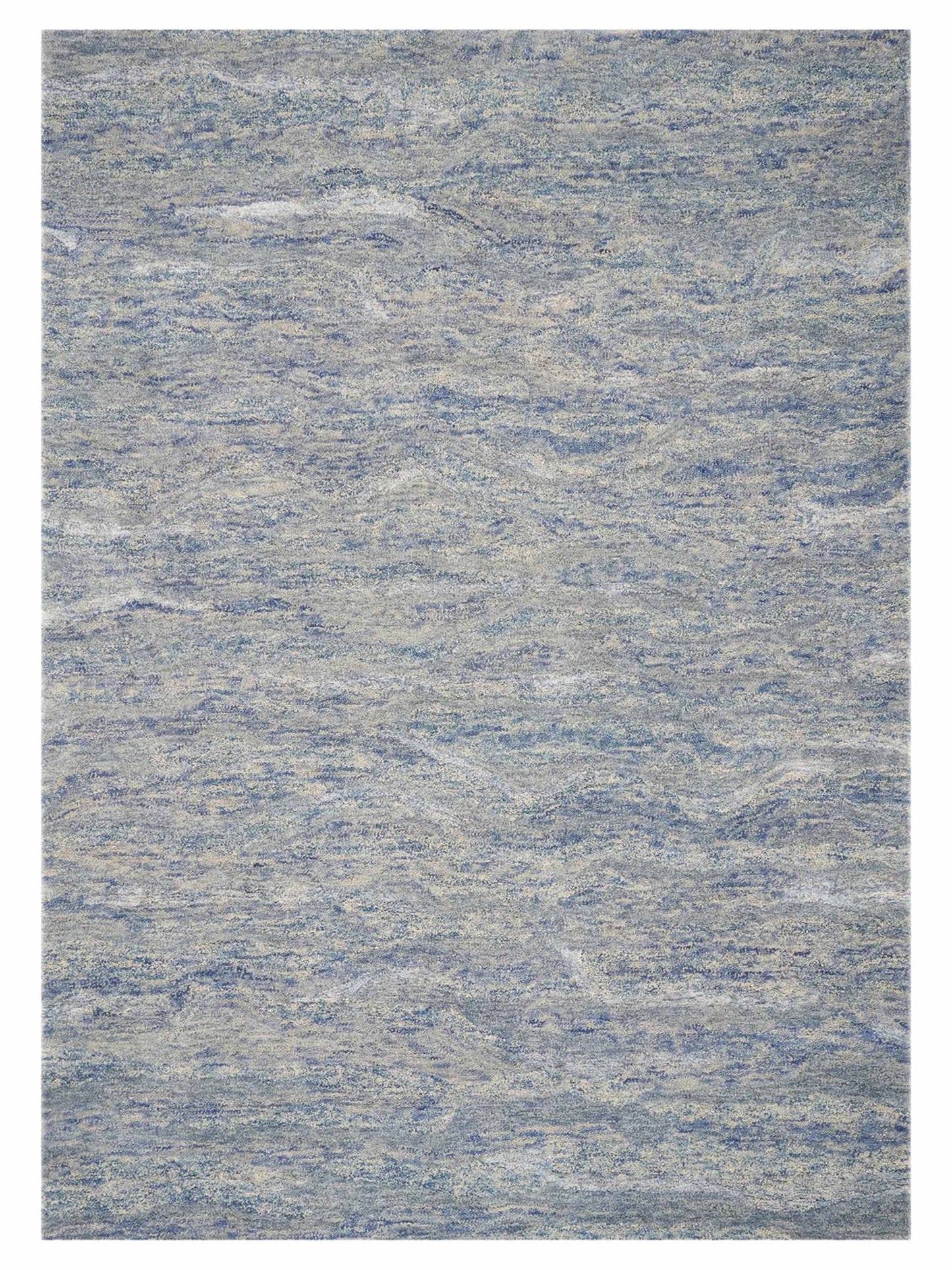 KAS Serenity 1254 Ocean Blue Transitional Tufted Rug - Rugs - KAS - Atlanta Designer Rugs