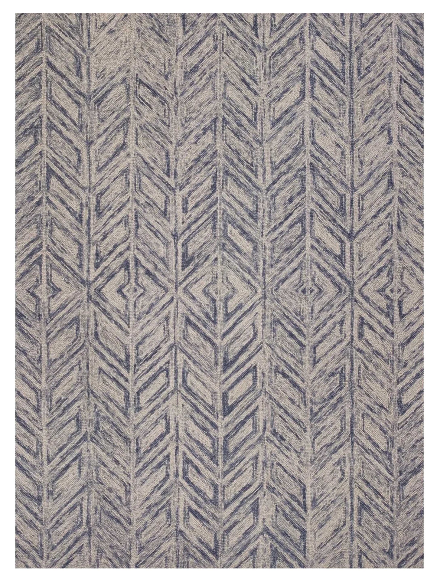 KAS Gramercy 1611 Blue Transitional Tufted Rug - Rugs - KAS - Atlanta Designer Rugs