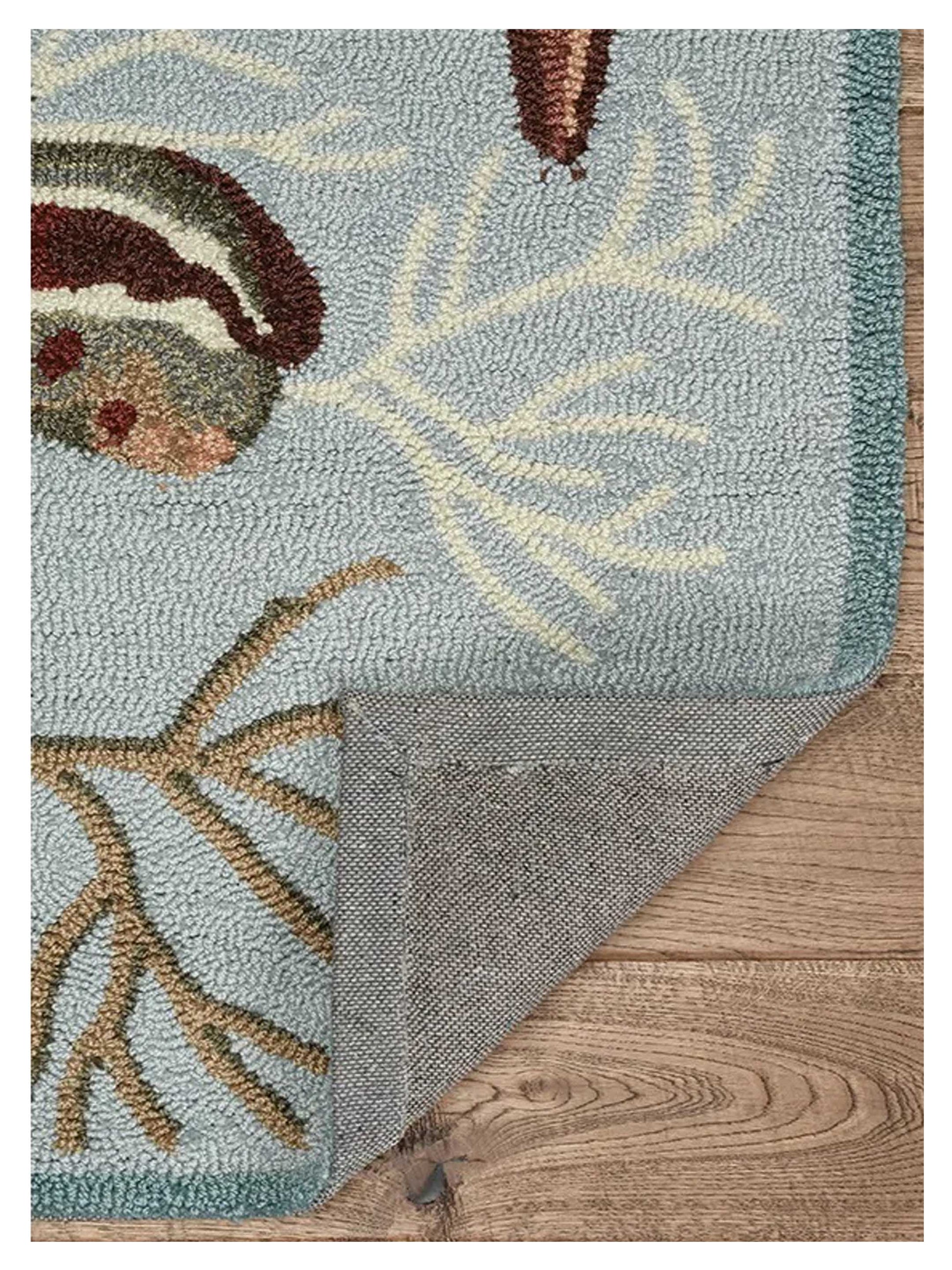 KAS Sonesta 2021 Blue Coastal Tufted Rug - Rugs - KAS - Atlanta Designer Rugs