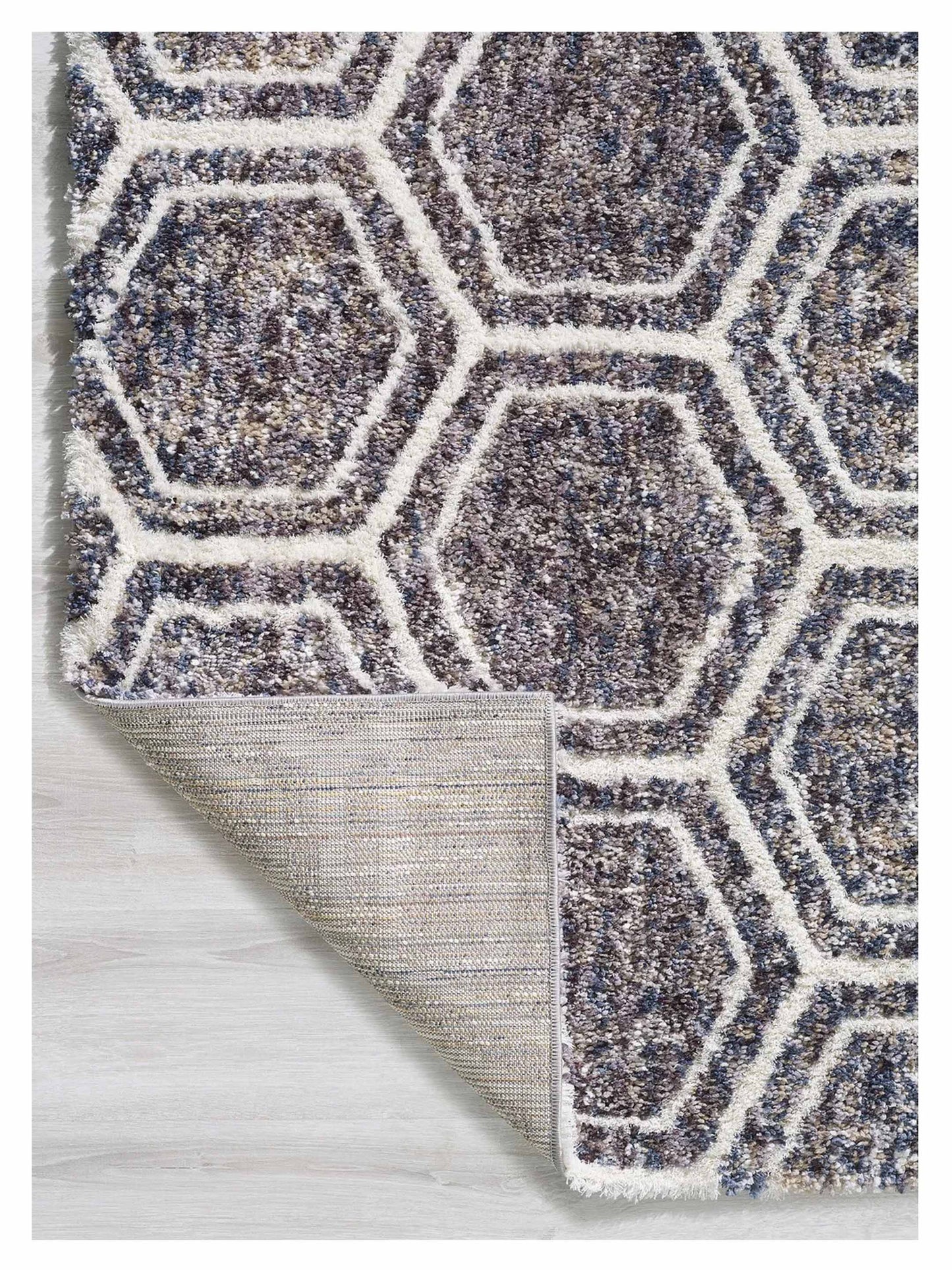 KAS Bungalow 2303 Grey Teal Transitional Machinemade Rug - Rugs - KAS - Atlanta Designer Rugs