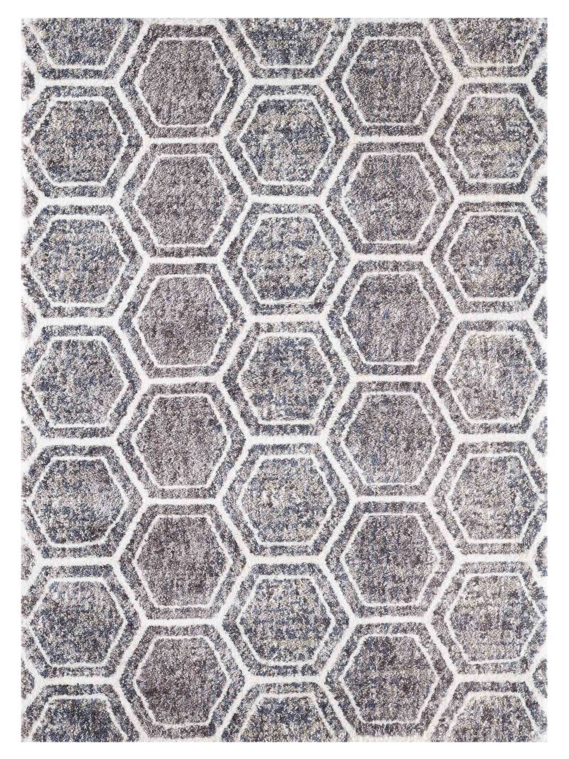 KAS Bungalow 2303 Grey Teal Transitional Machinemade Rug - Rugs - KAS - Atlanta Designer Rugs