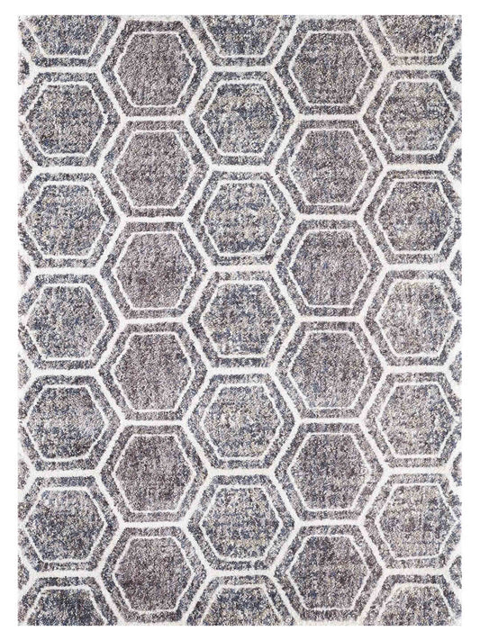 KAS Bungalow 2303 Grey Teal Transitional Machinemade Rug - Rugs - KAS - Atlanta Designer Rugs