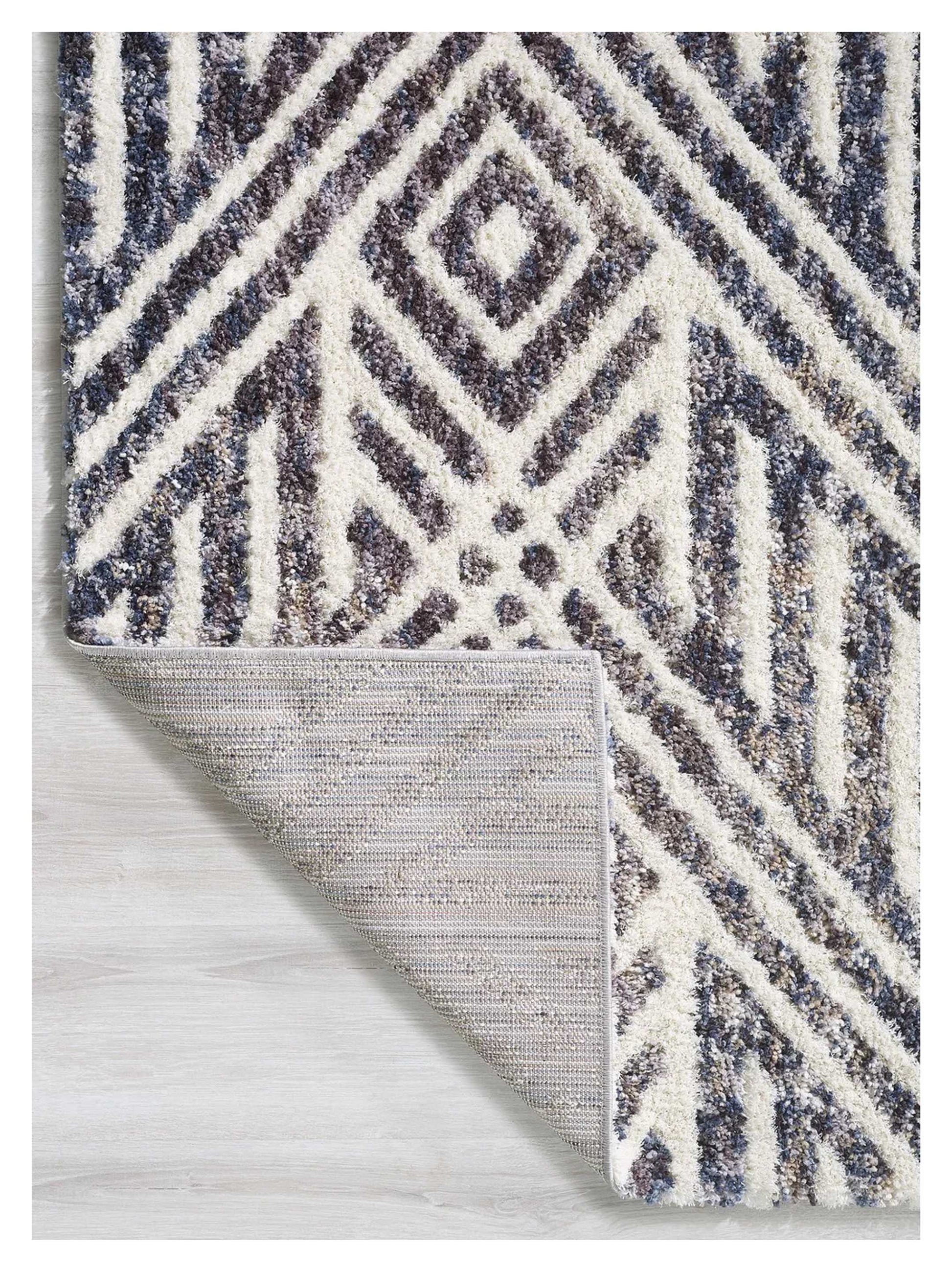 KAS Bungalow 2305 Grey Ivory Transitional Machinemade Rug - Rugs - KAS - Atlanta Designer Rugs