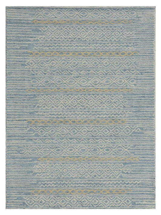 KAS Hudson 2466 Blue Transitional Tufted Rug - Rugs - KAS - Atlanta Designer Rugs