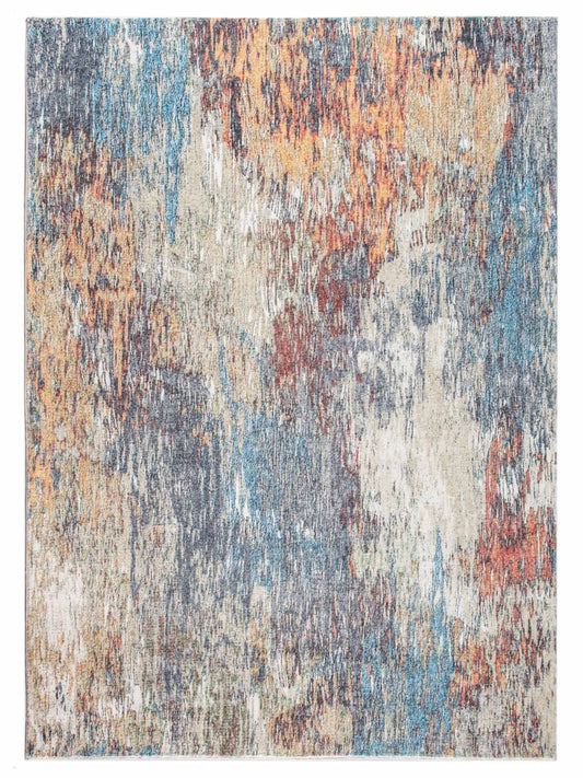 KAS Roxy 2801 Blue Red Transitional Machinemade Rug - Rugs - KAS - Atlanta Designer Rugs