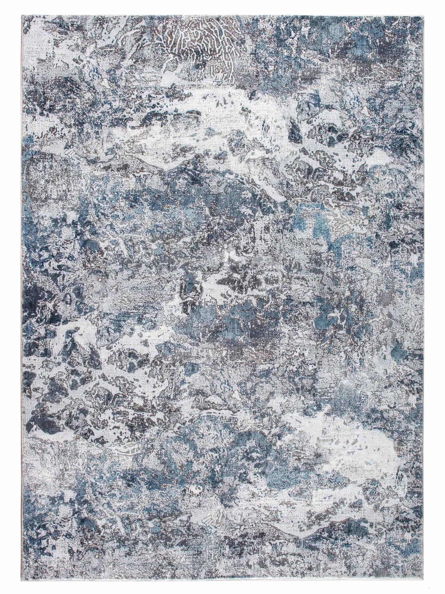 KAS Roxy 2804 Grey Blue Transitional Machinemade Rug - Rugs - KAS - Atlanta Designer Rugs