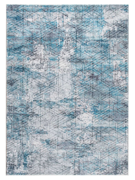 KAS Roxy 2805 Blue Grey Transitional Machinemade Rug - Rugs - KAS - Atlanta Designer Rugs