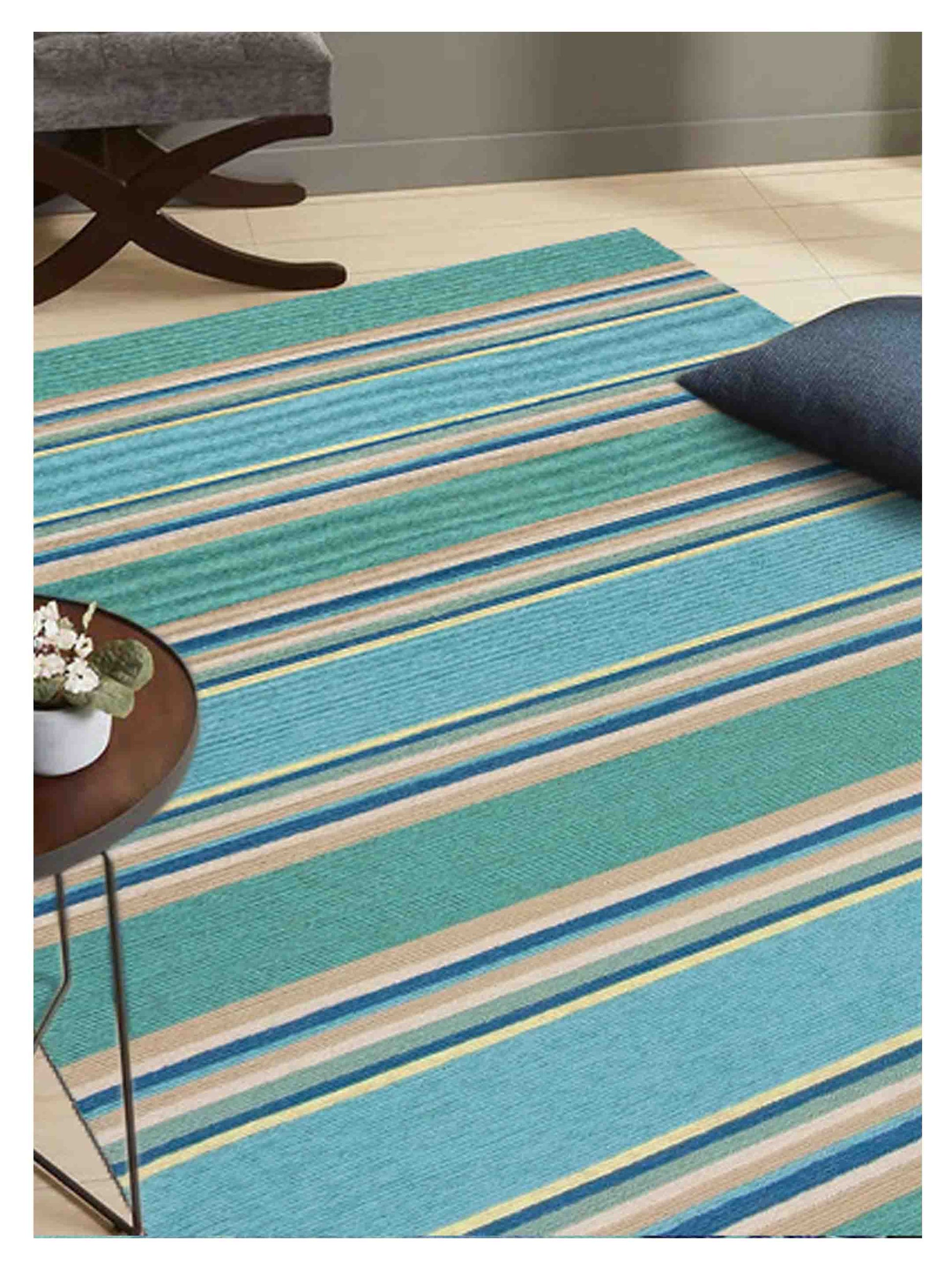 KAS Harbor 4230 Ocean Indoor/Outdoor Knotted Rug - Rugs - KAS - Atlanta Designer Rugs