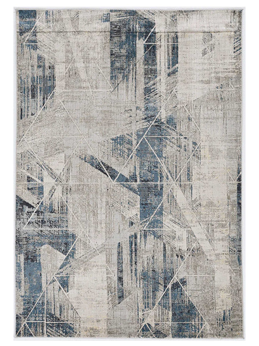 KAS MONTREAL 4767 Grey Blue Transitional Machinemade Rug - Rugs - KAS - Atlanta Designer Rugs