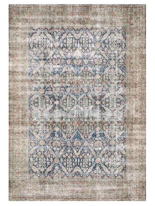 KAS London 4800 Blue Transitional Machinemade Rug