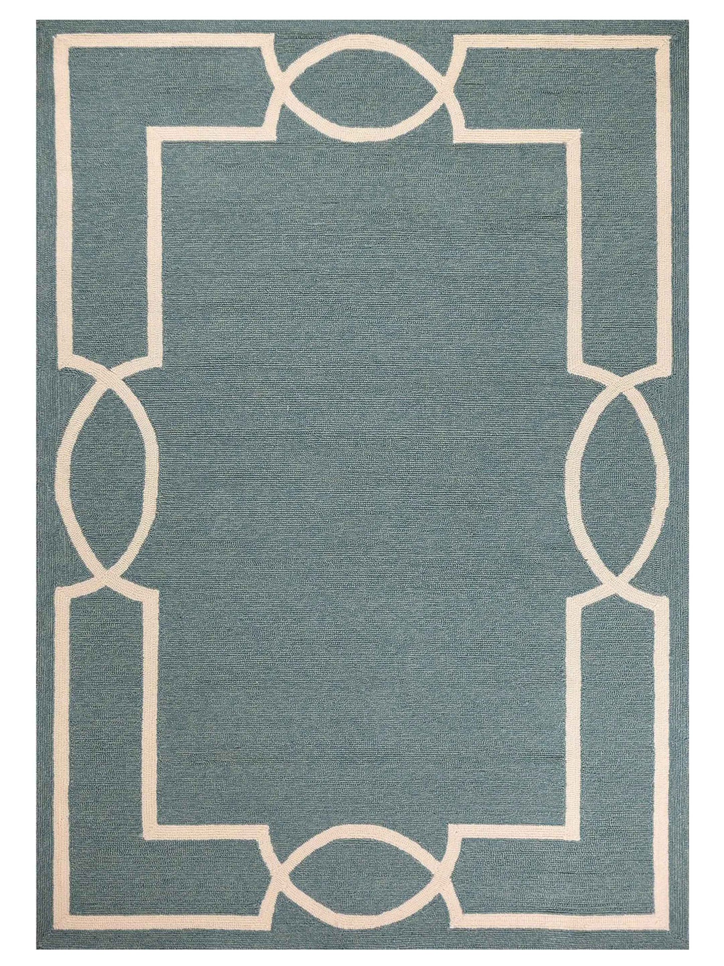 KAS Libby Langdon Hamptons 5225 Spa Indoor/Outdoor Tufted Rug - Rugs - KAS - Atlanta Designer Rugs