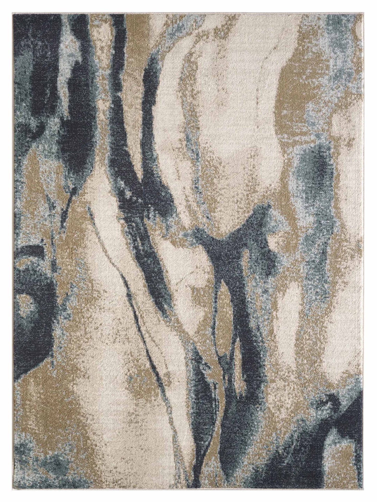 KAS AVALON 5618 Ivory Blue Traditional Machinemade Rug - Rugs - KAS - Atlanta Designer Rugs