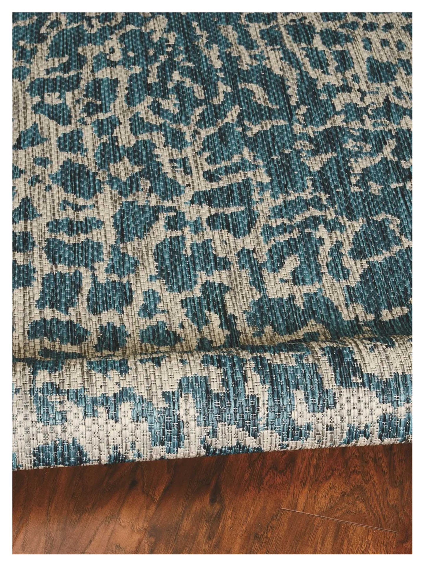 KAS Provo 5750 Teal Indoor/Outdoor Machinemade Rug - Rugs - KAS - Atlanta Designer Rugs