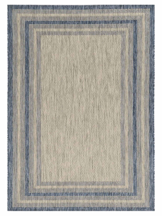 KAS Provo 5756 Grey Denim Indoor/Outdoor Machinemade Rug - Rugs - KAS - Atlanta Designer Rugs