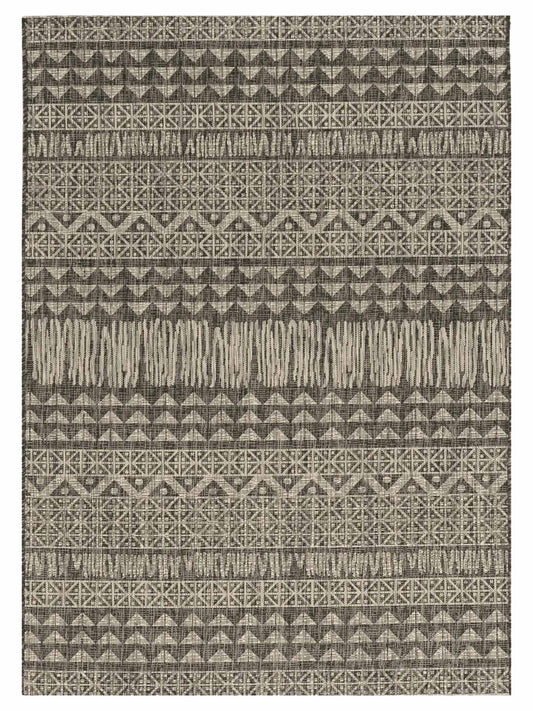 KAS Provo 5761 Charcoal Indoor/Outdoor Machinemade Rug - Rugs - KAS - Atlanta Designer Rugs