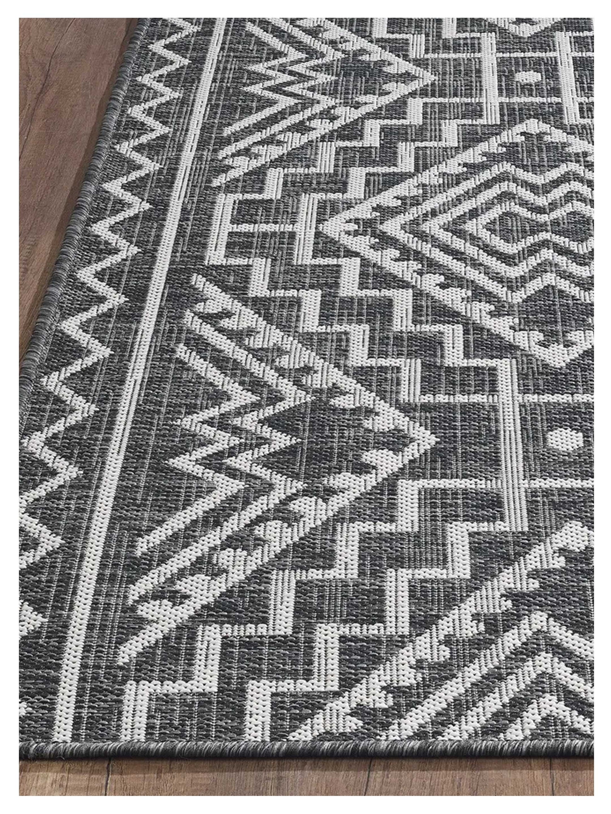 KAS Provo 5780 Black Indoor/Outdoor Machinemade Rug - Rugs - KAS - Atlanta Designer Rugs