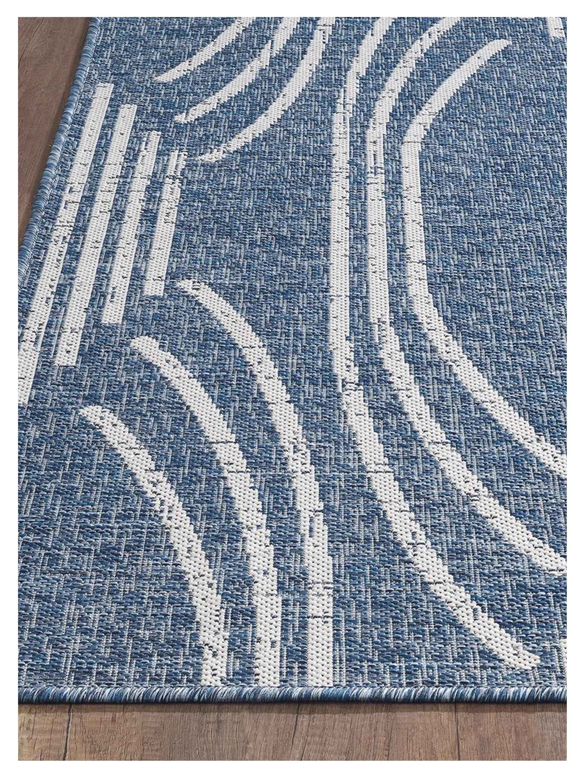 KAS Provo 5781 Blue Indoor/Outdoor Machinemade Rug - Rugs - KAS - Atlanta Designer Rugs