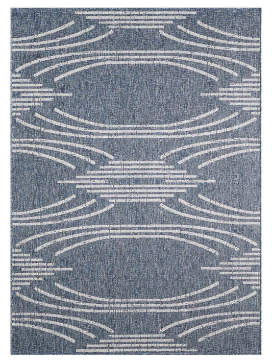 KAS Provo 5781 Blue Indoor/Outdoor Machinemade Rug - Rugs - KAS - Atlanta Designer Rugs