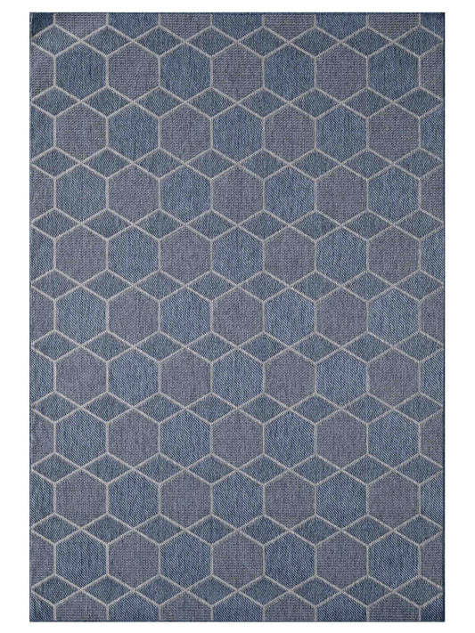 KAS Provo 5789 Blue Indoor/Outdoor Machinemade Rug - Rugs - KAS - Atlanta Designer Rugs